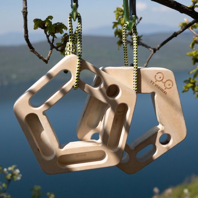 YY Vertical Penta portable hangboard