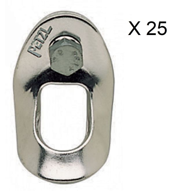 Petzl Coudee αναρριχητική πλάκα 25-πακέτο