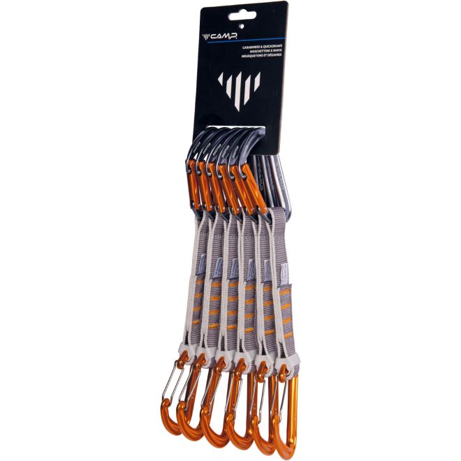 CAMP Set 6 Photon Express KS Mixte pack 6 rinvii arrampicata