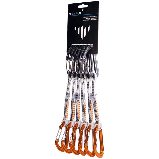 CAMP Set 6 Photon Wire Express KS Dyneema 6 pack rinvii arrampicata