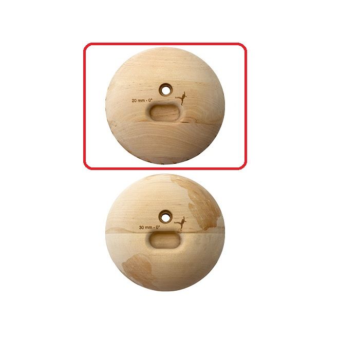 Metolius Wood Grips Pockets 0° set 6 Klettergriffen