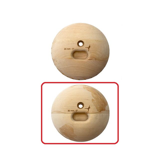 Metolius Wood Grips Pockets 0° set 6 Klettergriffen