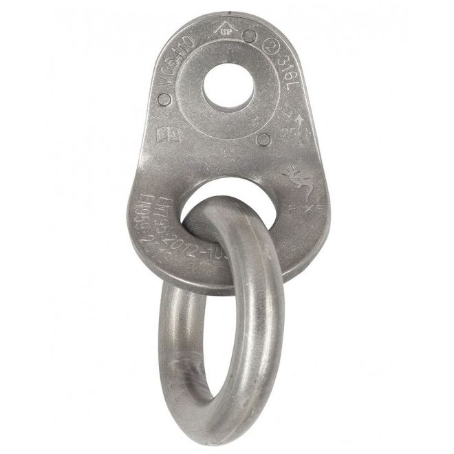 Fixe C-Belay Station Fixe 2 316L πλάκα + δαχτυλίδι