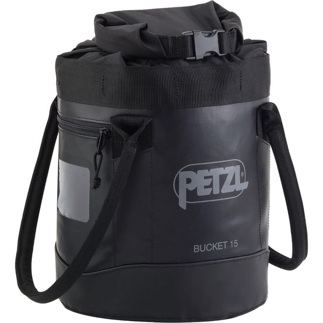 Petzl Bucket 15 αυτοστηριζόμενη τσάντα για εργασία σε ύψος και μεγάλα τοιχώματα