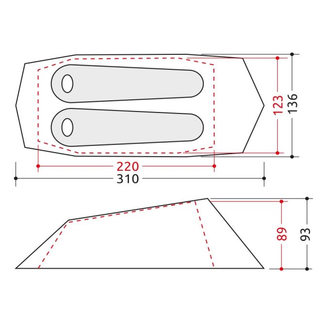 CAMP Minima 2 SL σκηνή trekking