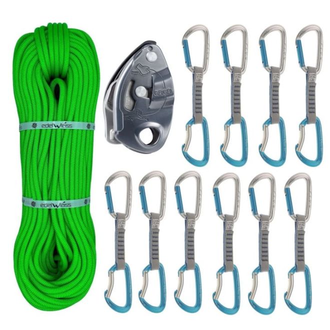 Oliunìd Kit Angebot Edelweiss Thunder Orbit Express GriGri