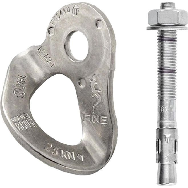 Fixe 316L Expansion Bolt φ12x90 mm + Hanger expansion bolt pack + plate