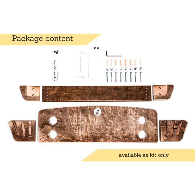 Captain Fingerfood Wall Mount τοίχου στήριγμα για Hangboard 180°