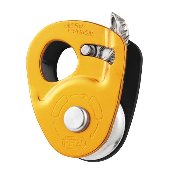 Petzl Micro Traxion lightweight blocking pulley