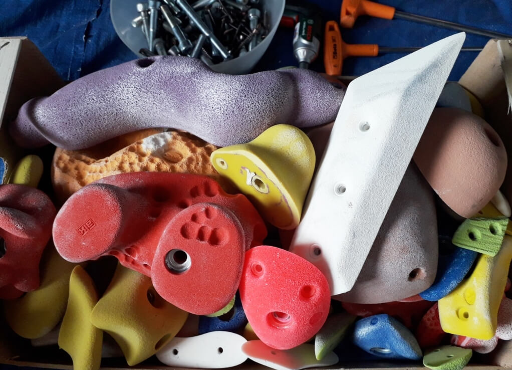 lavare le prese, big up climbing lavare prese di arrampicata