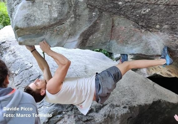 davide picco bouldering magic wood