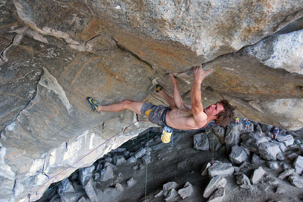 Adam Ondra su Project Hard