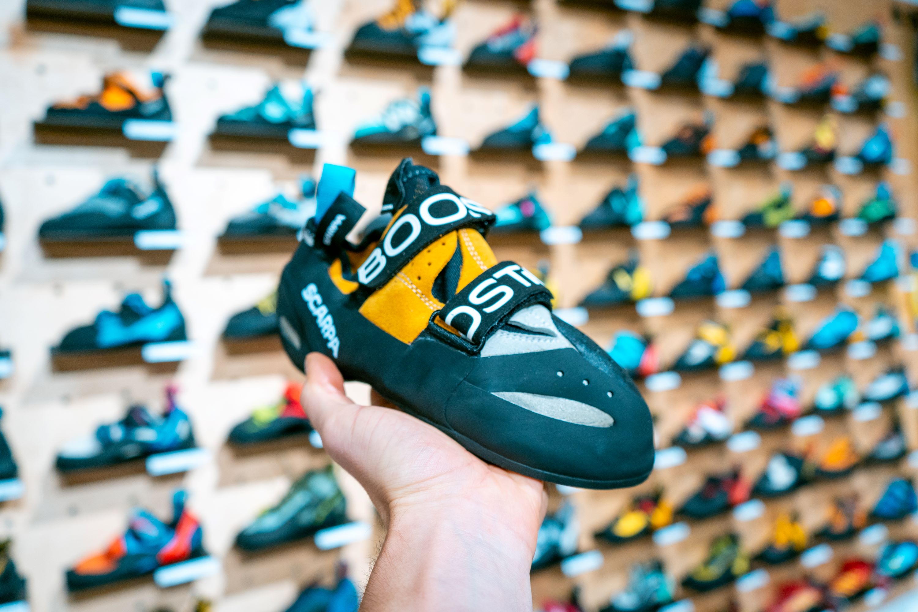 New SCARPA Boostic R climbing shoes