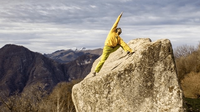 Yogarrampicata allenamento