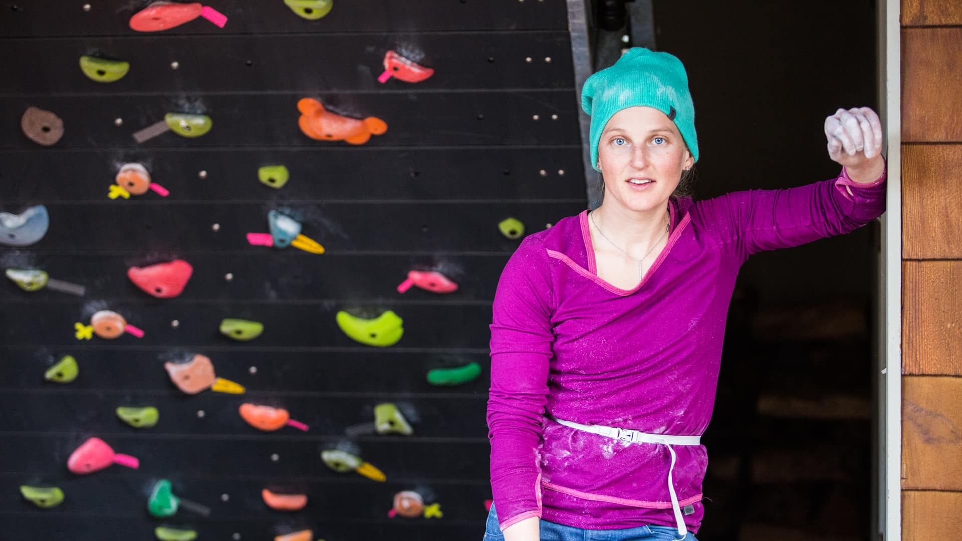 Emily Harrington prese arrampicata Emily Harrington prese arrampicata