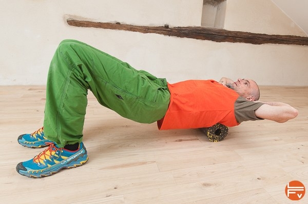 Foam roll arrampicata la fabrique verticale Foam roll arrampicata la fabrique verticale