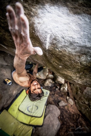 niccolo ceria Shantaram boulder 8C norvegia